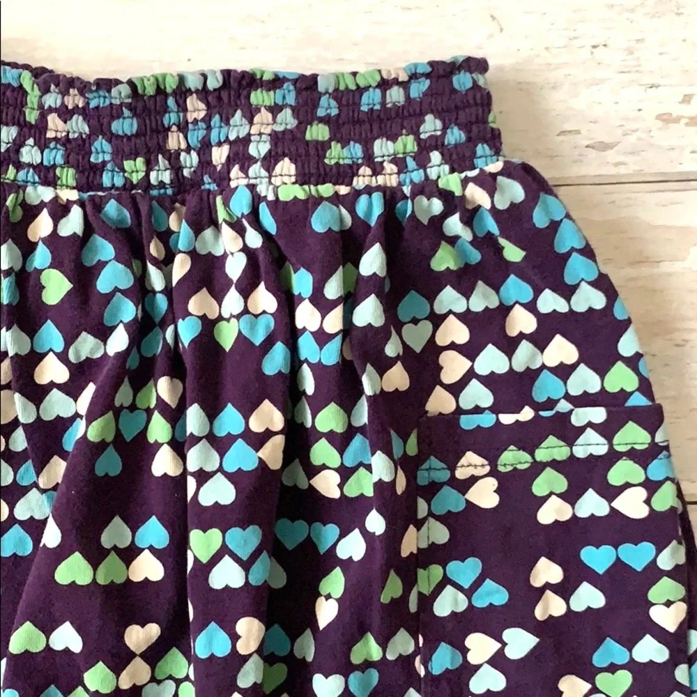 Girls 5T Old Navy Purple Heart Print Skirt XS 5 Kids Old Navy Brand Size 5